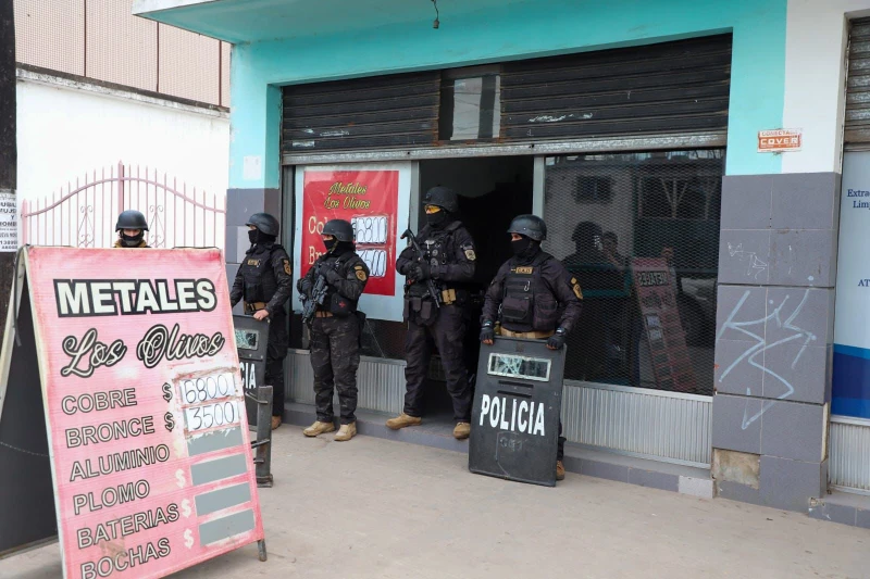 Fuerte operativo de seguridad contra los robacables